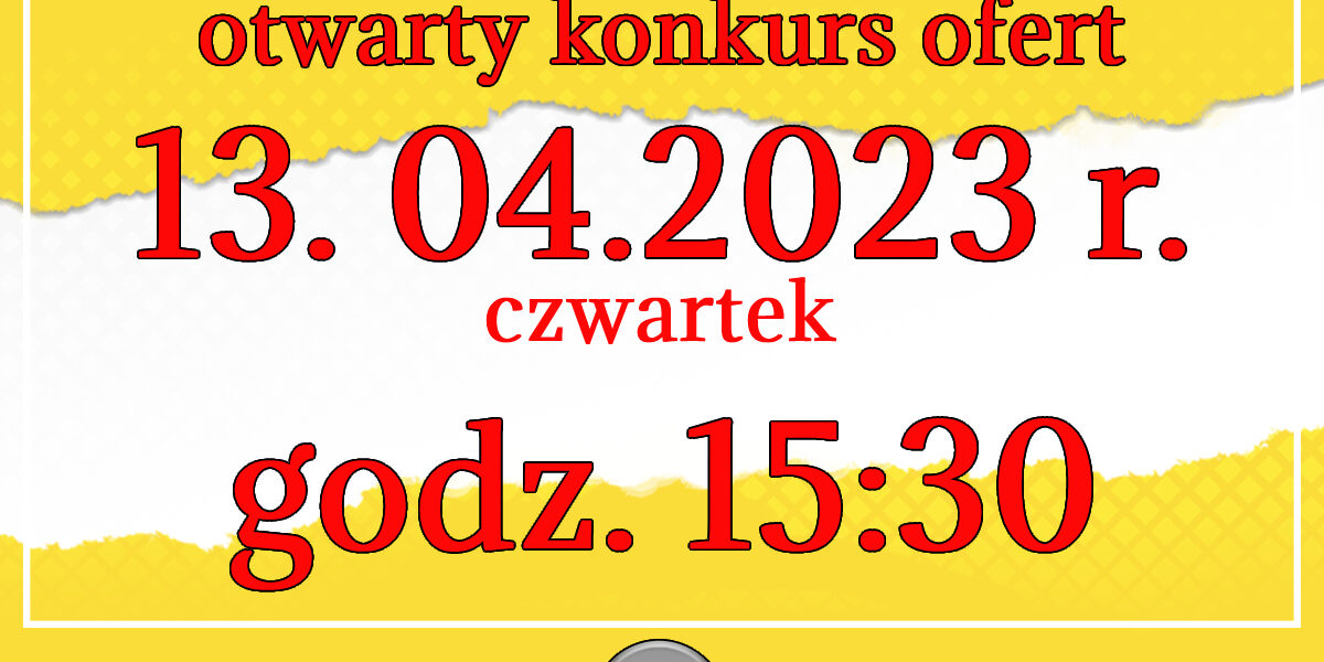 informacja o szkoleniu które odbędzie się 13.04.2023 o godz. 15;:0